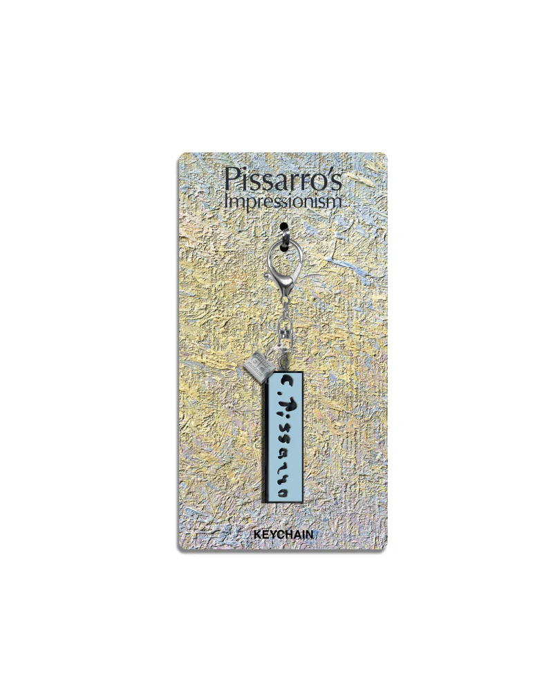 Pissarro Signature Keychain