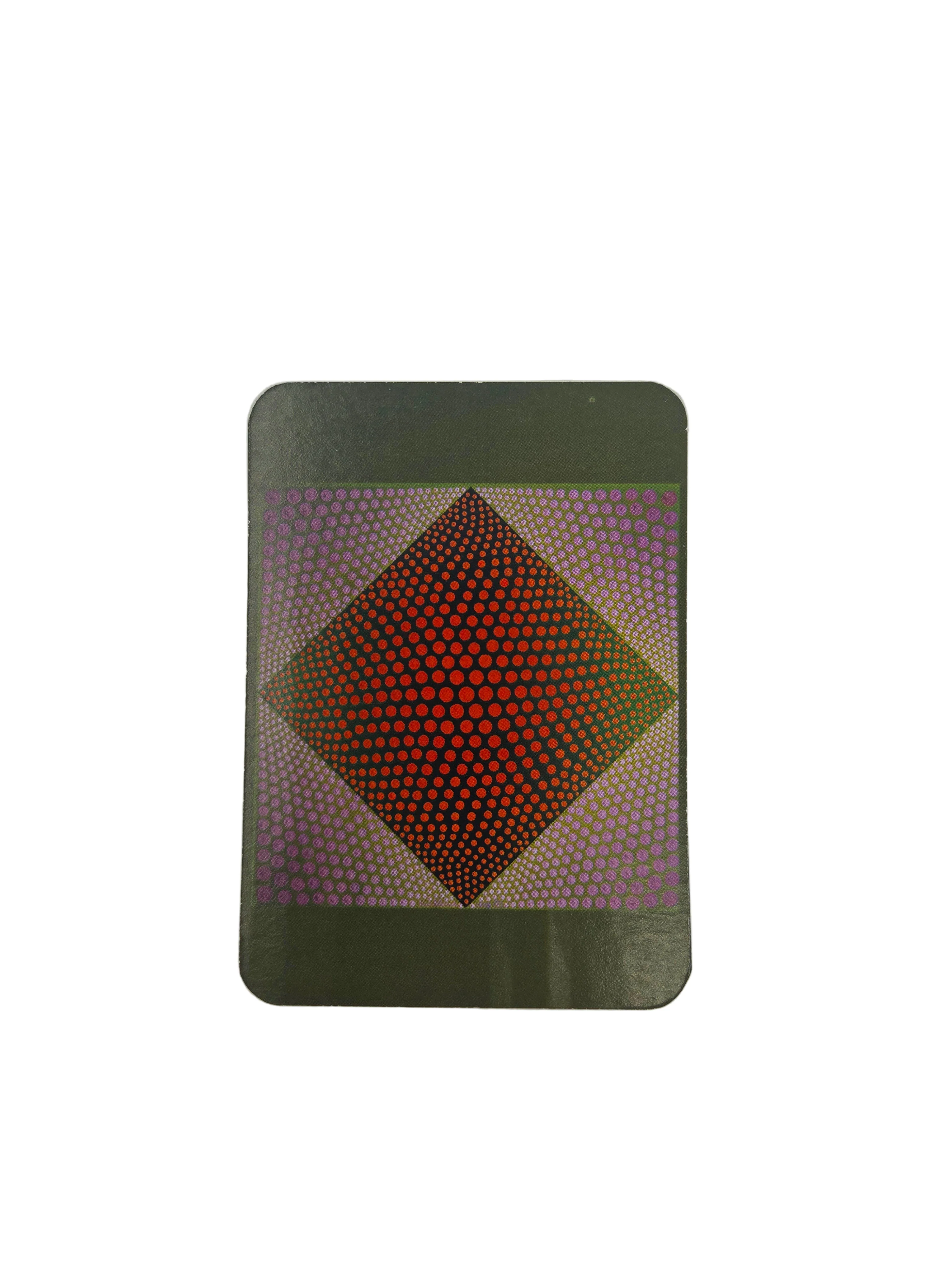 Vance Kirkland Orange & Purple Vibrations Playing Cards - Image 2