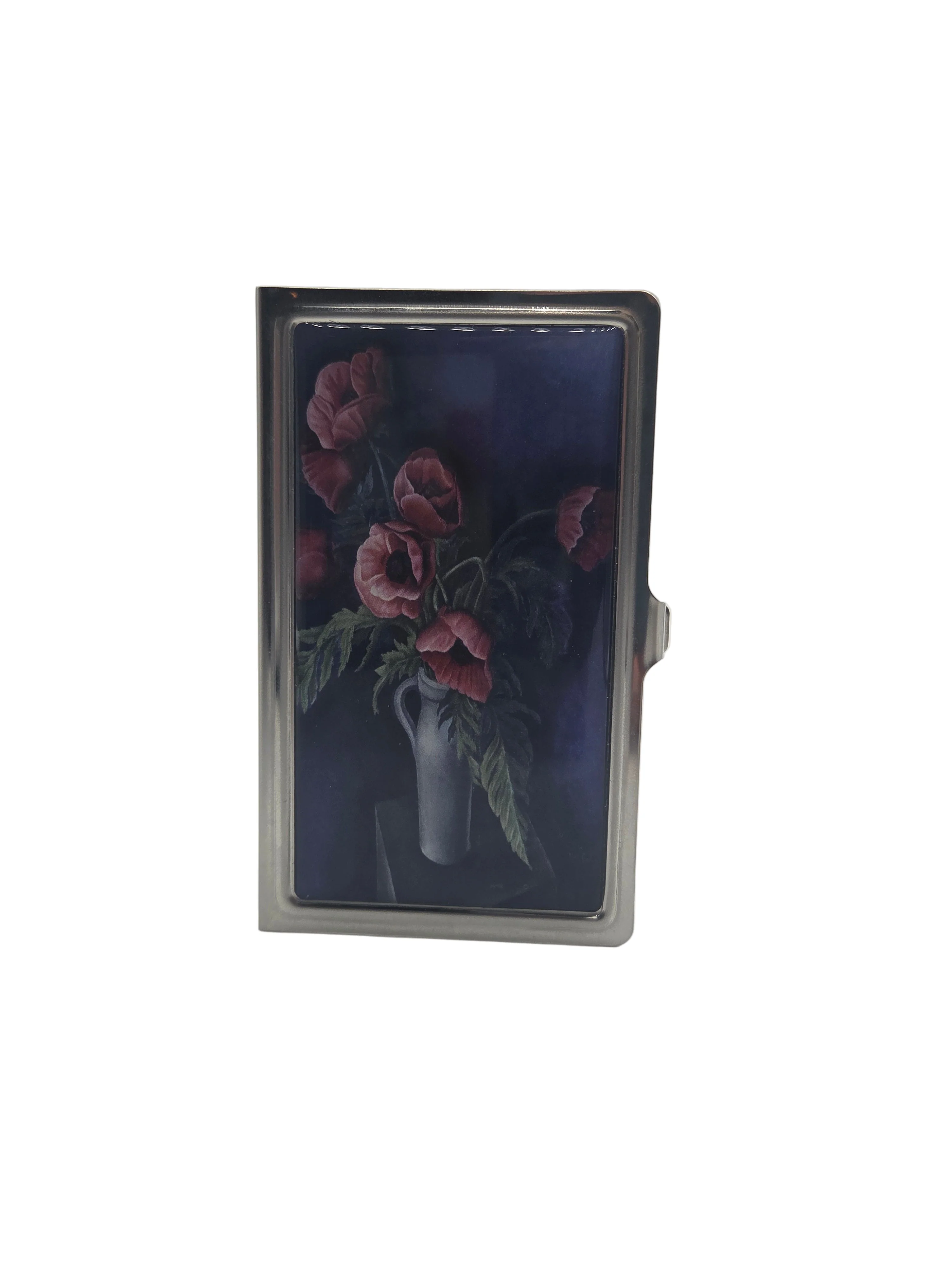 Poppies- Business Card Case