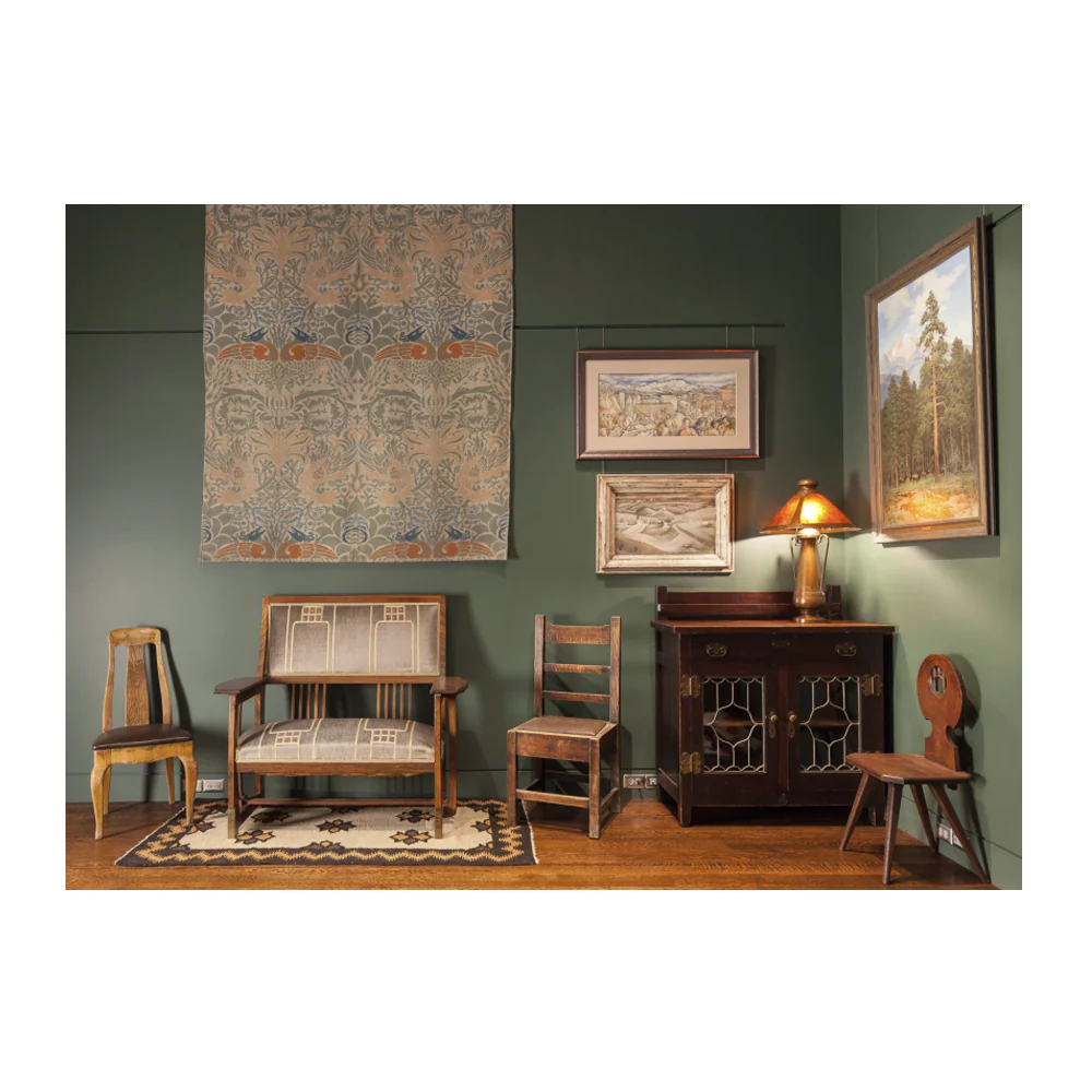 Arts & Crafts Vignette Postcard