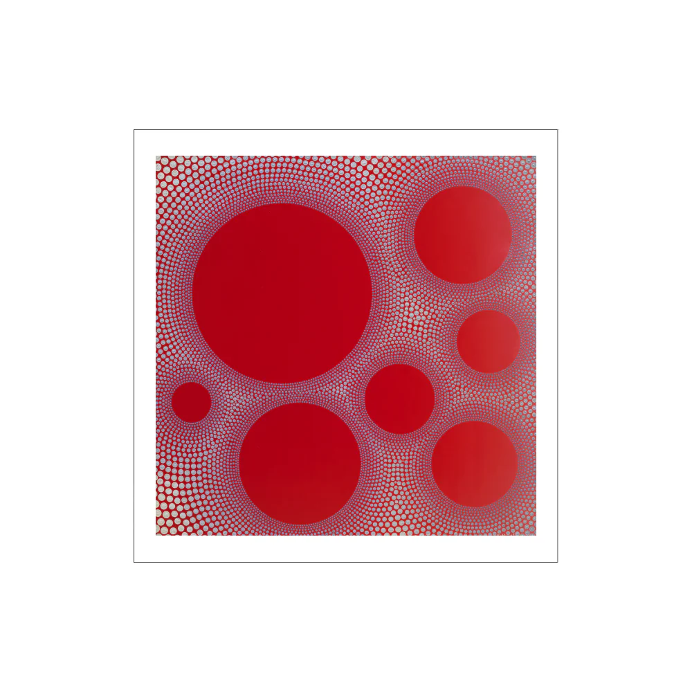 Vance Kirkland - Seven Red Suns in Grey Space Postcard