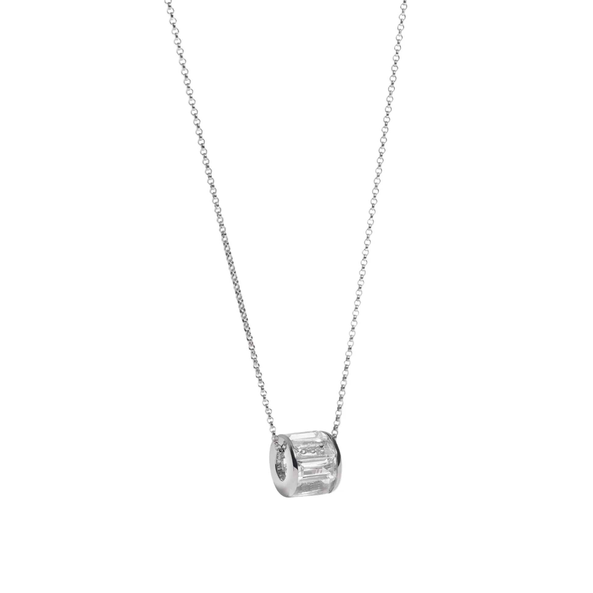 Promise Me Always White Topaz Necklace - Image 2