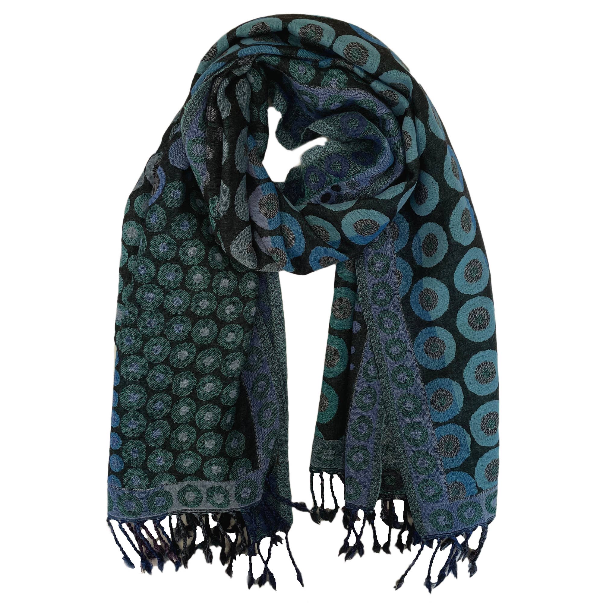 Quinn, Blue Scarf