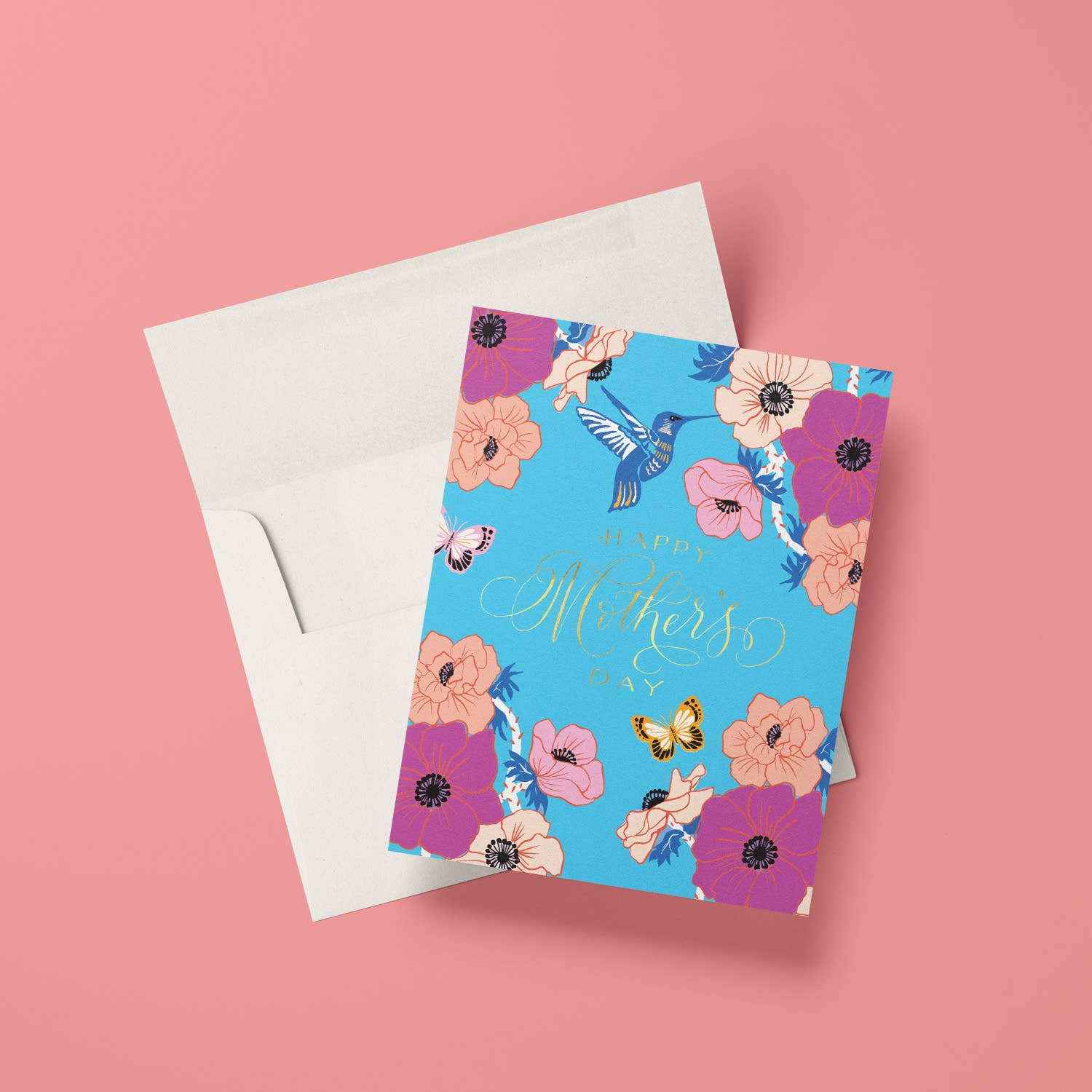 Ranunculus Mother's Day Greeting Card - Image 3