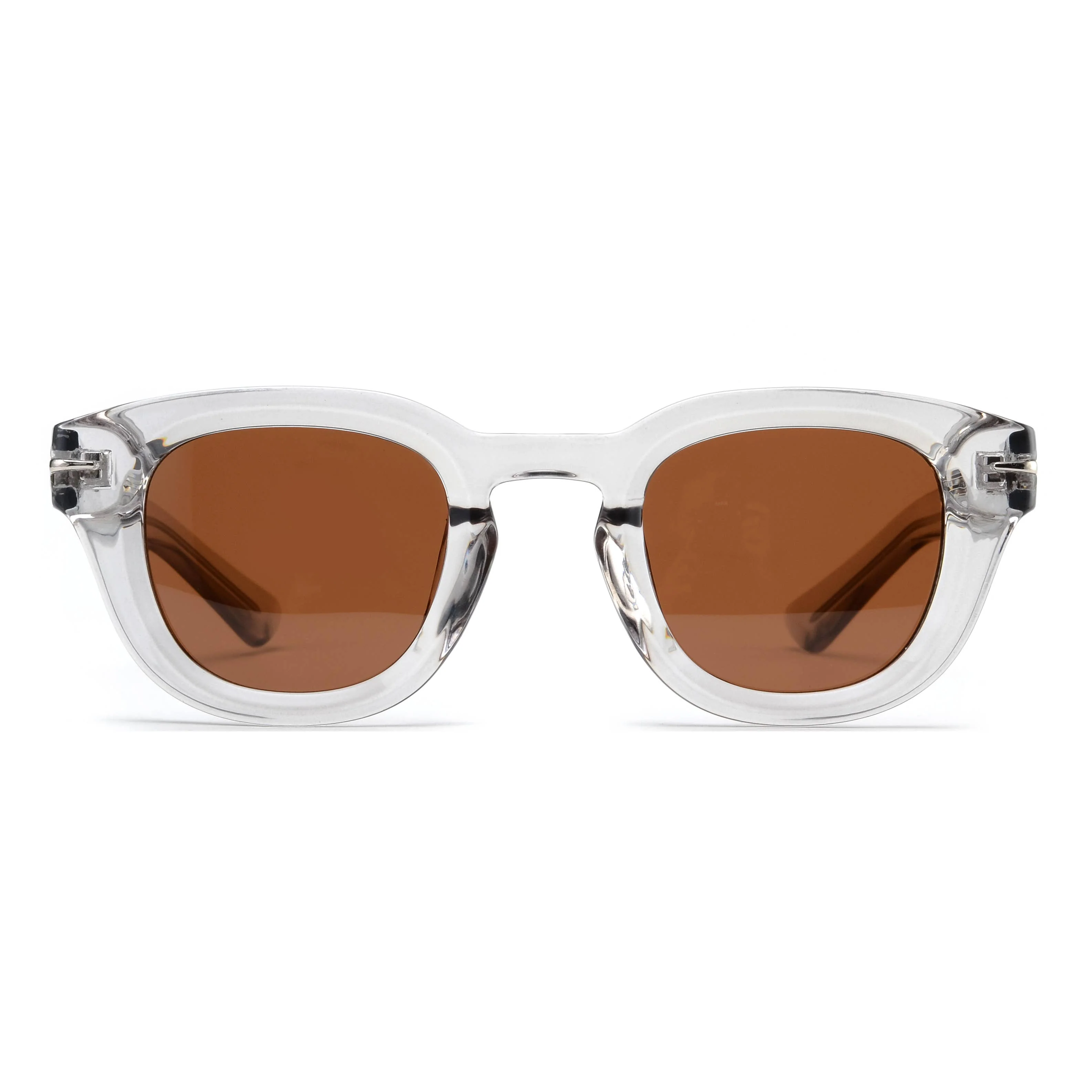 RAVI |Transparent Grey | Brown Lens - Image 2