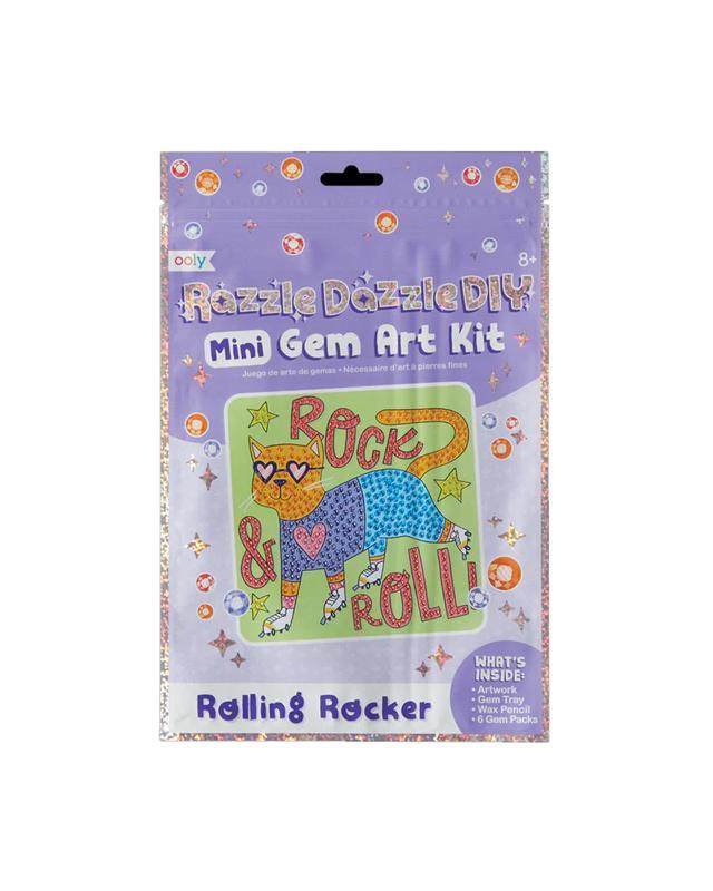 Razzle Dazzle DIY Mini Gem Art Kit: Rolling Rocker
