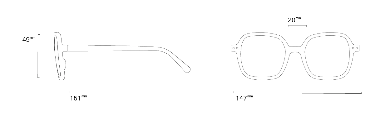 #Office Series Cherry Red IZIPIZI Reading Glasses - Image 3