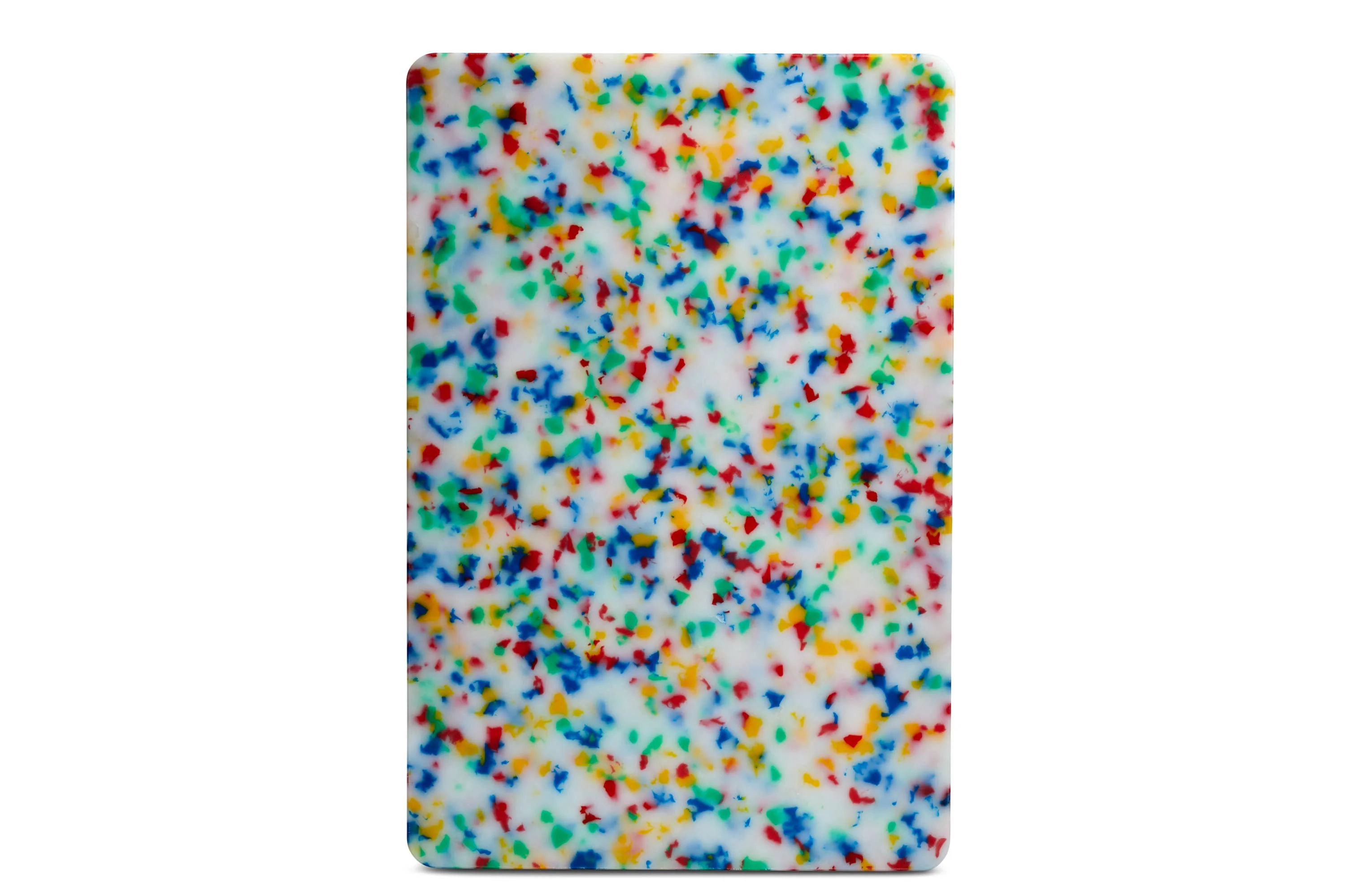Recycled Plastic Cutting Board - Large Confetti - Image 3
