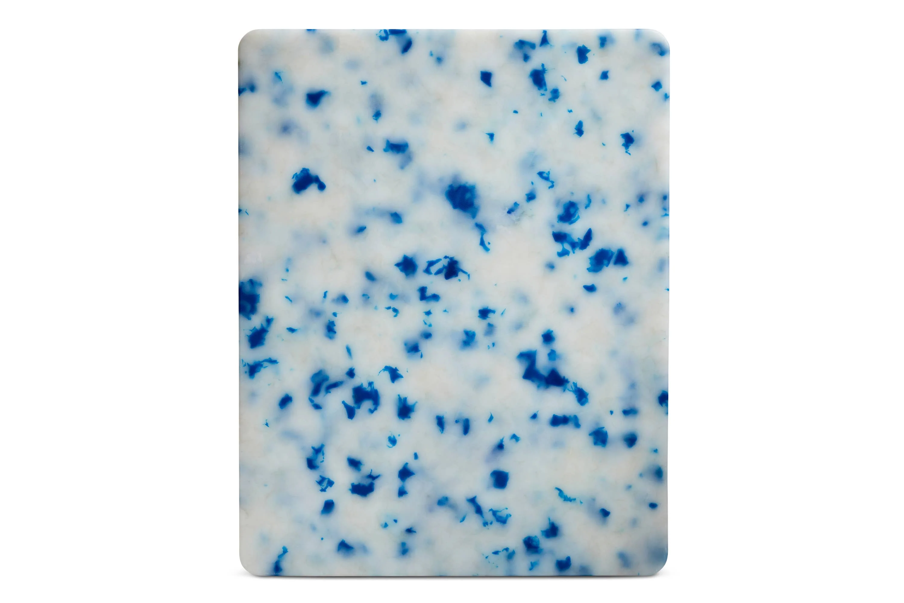 Recycled Plastic Cutting Board - Medium Blue Confetti - Image 3