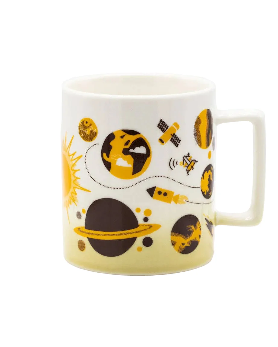 Retro Space Ceramic Mug