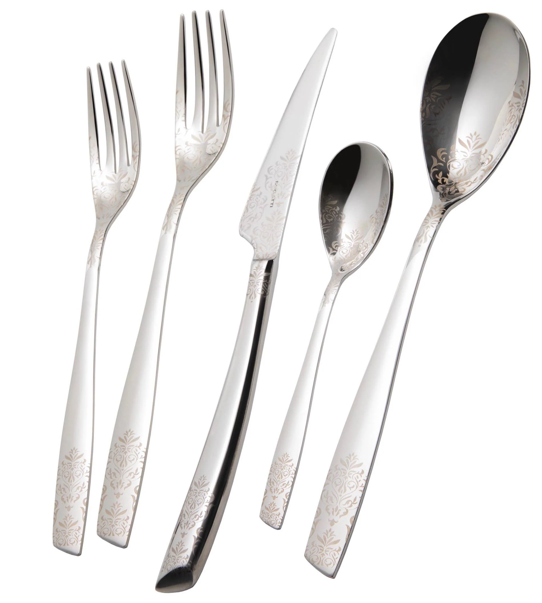 Riviera Devore' 5 Piece Place Setting stainless steel - Image 7