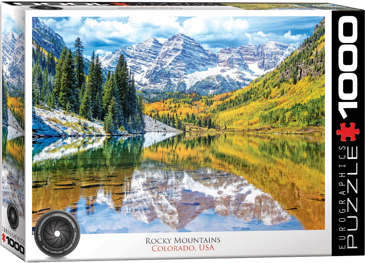 Rocky Mountains, Colorado. 1000 Piece Puzzle
