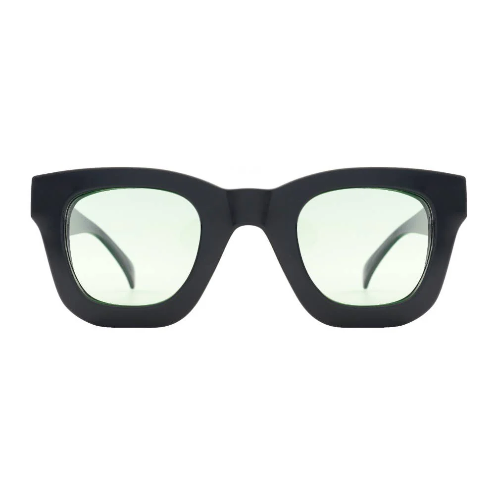 RONAN | Black |  Light Green Lens - Image 2