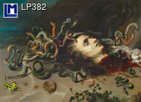 Peter Paul Rubens-The Head of Medusa Lenticular Postcard - Image 2