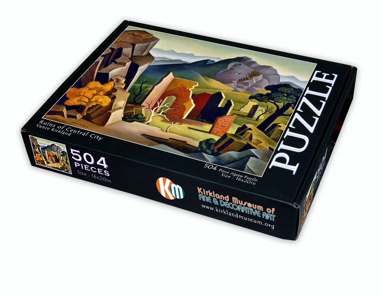 Ruins of Central City Jigsaw Puzzle