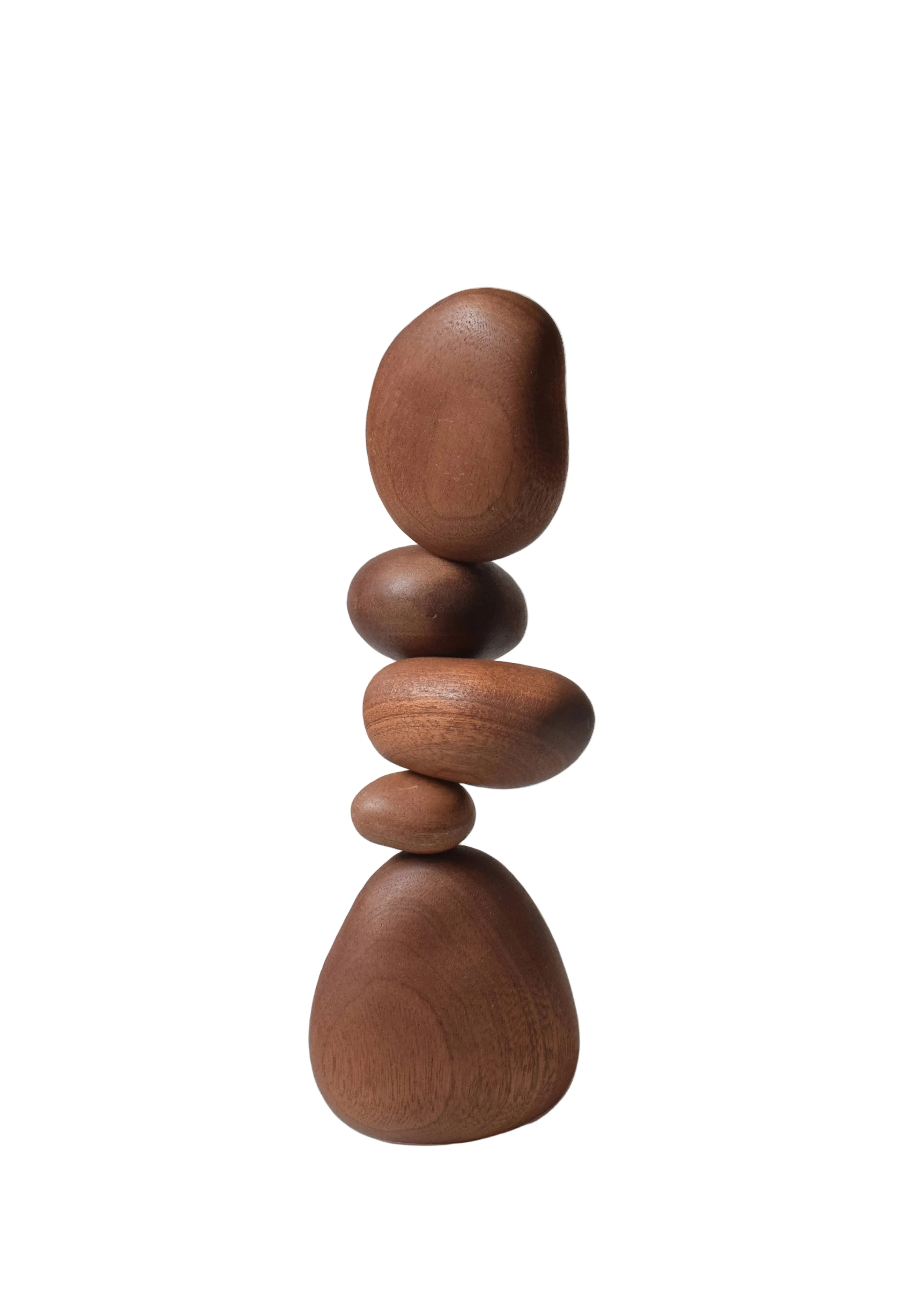 Sapele Wood Balance Stones