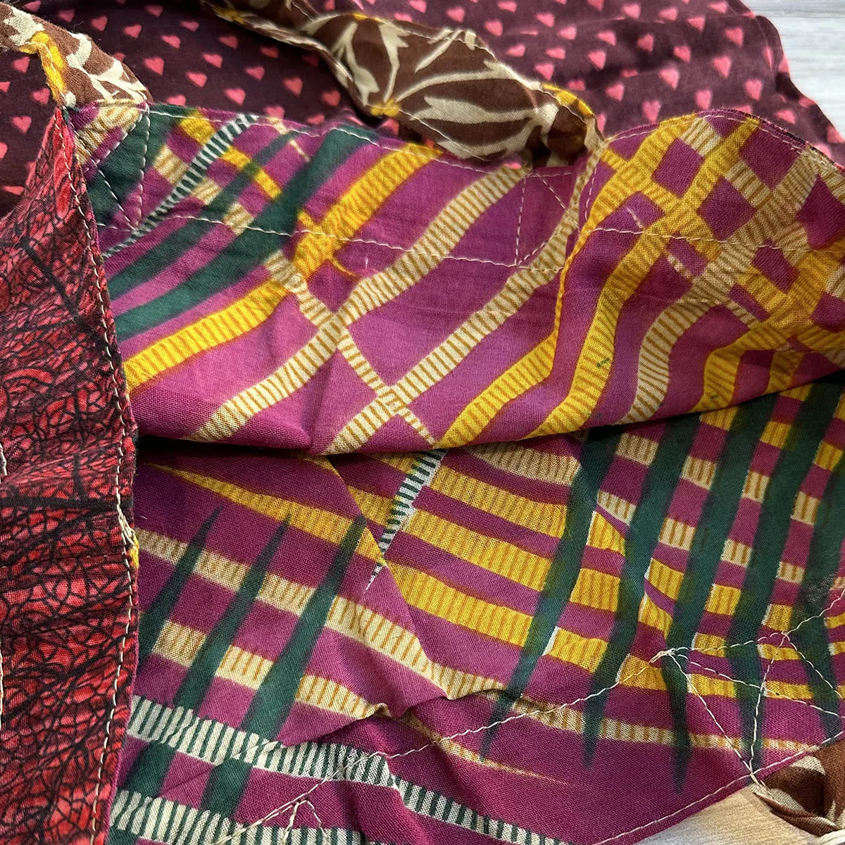 Sari reversible Tote - Image 2