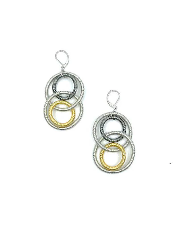 Multi Large Wire Loop Earring