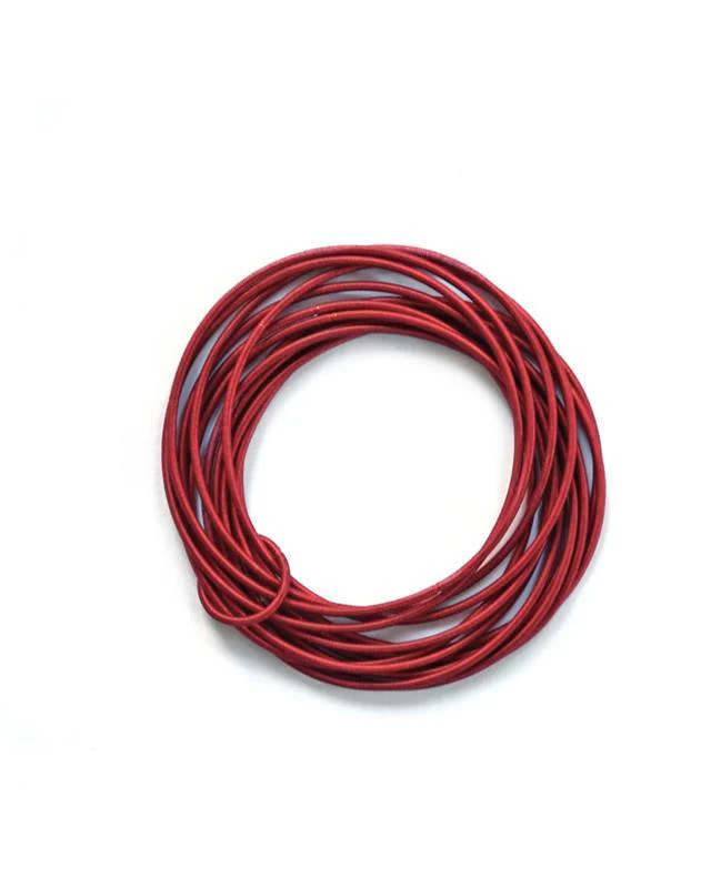 Multi Strand Red Wire Bracelet