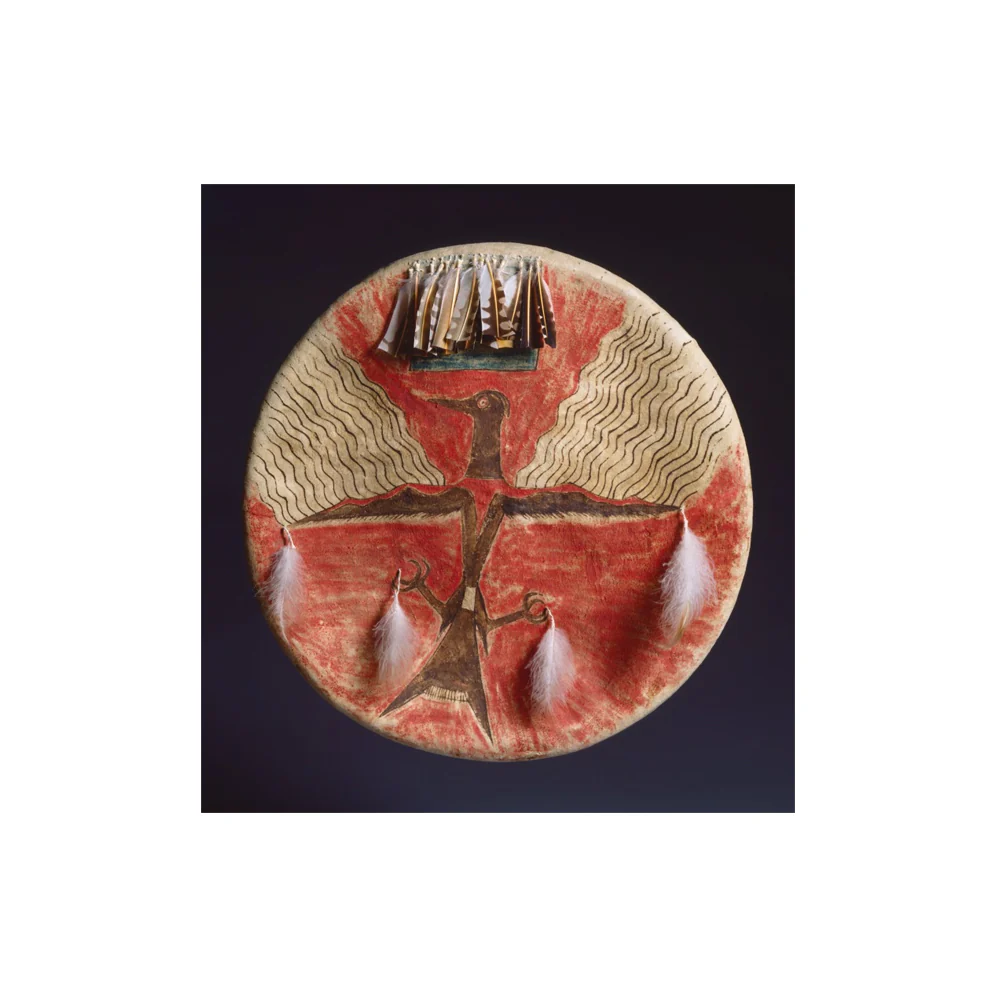 No Two Horns (Hunkpapa Lakota) Shield Postcard