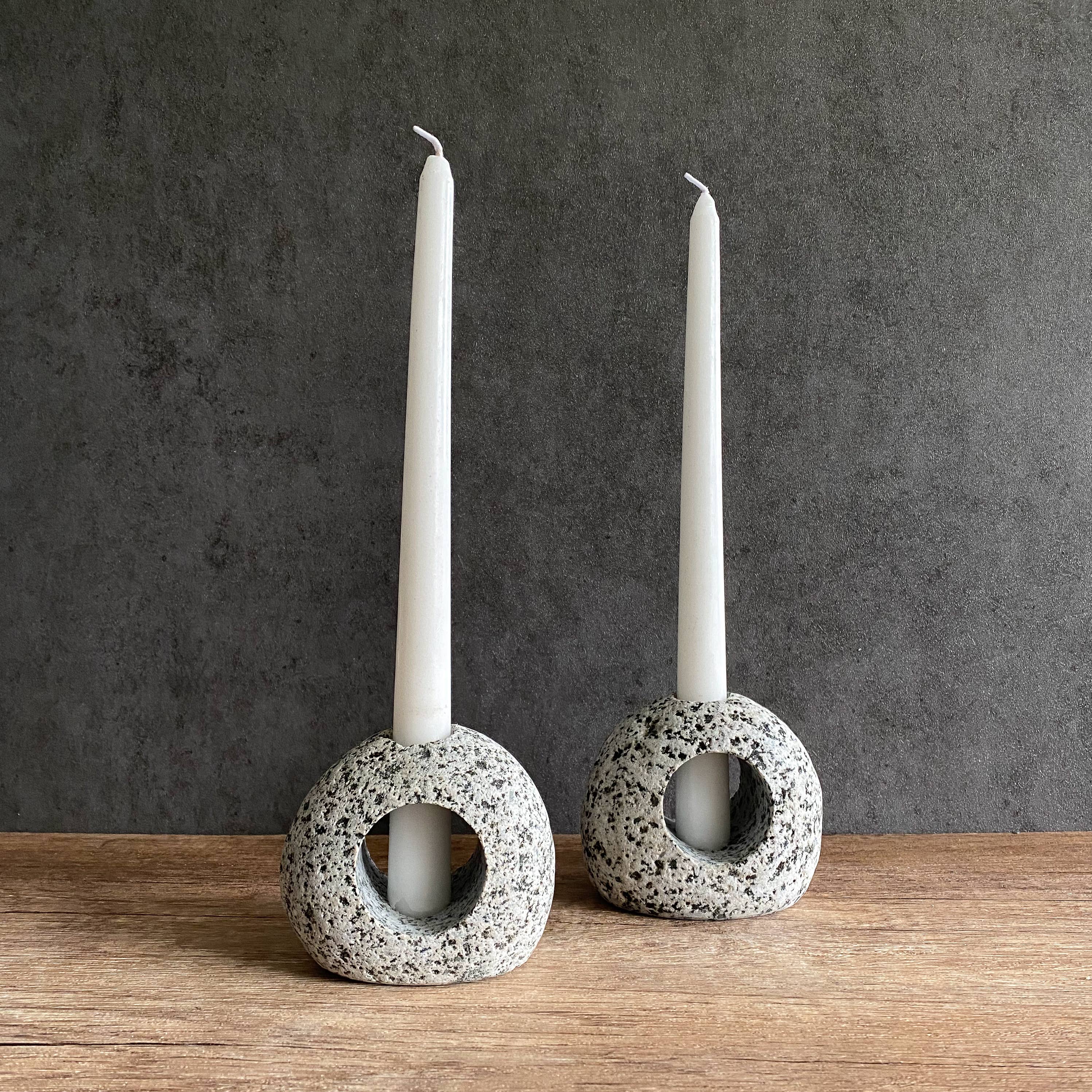 Silhouette Stone Candleholder - Image 4