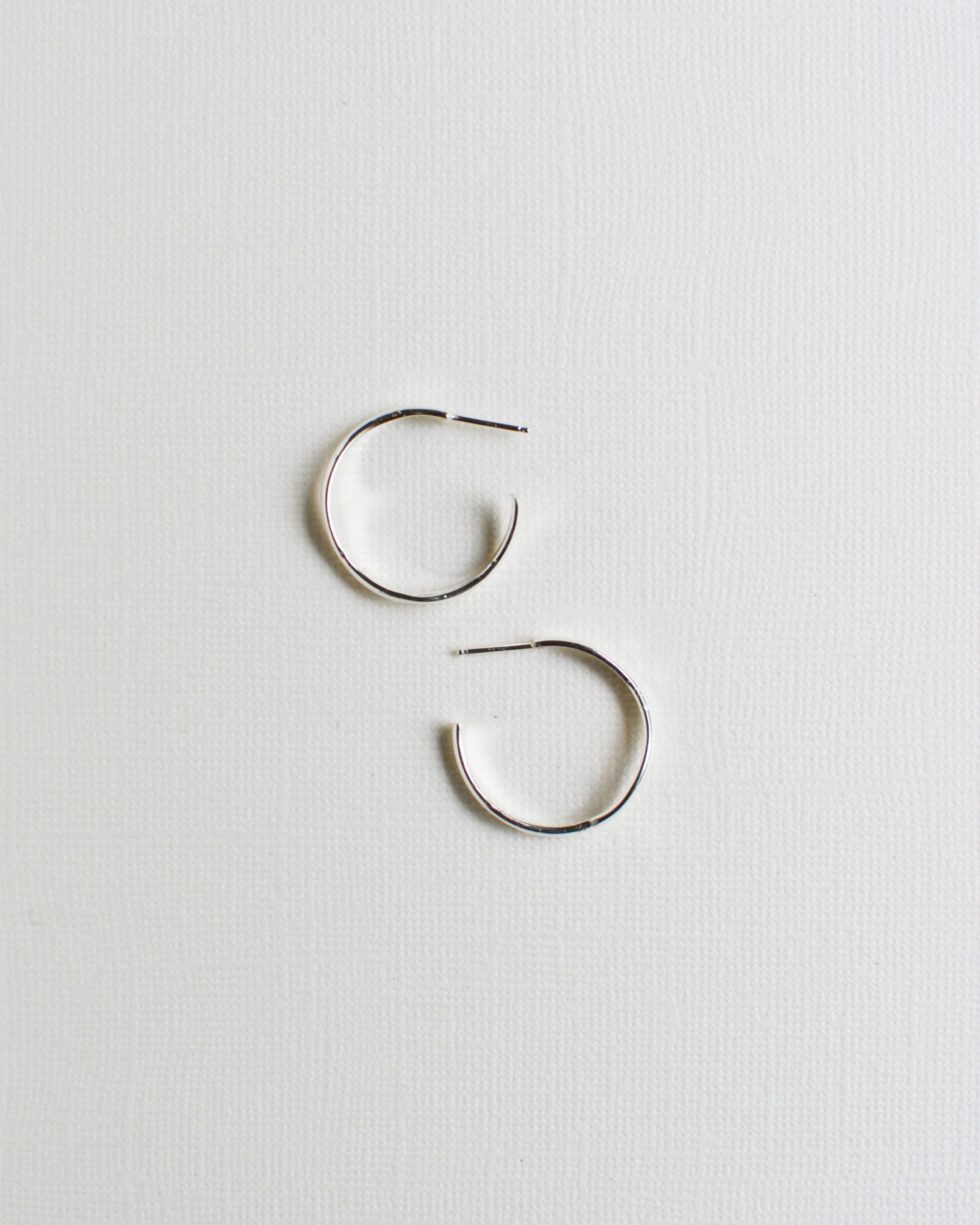 Silver Heli Hoops - Image 4