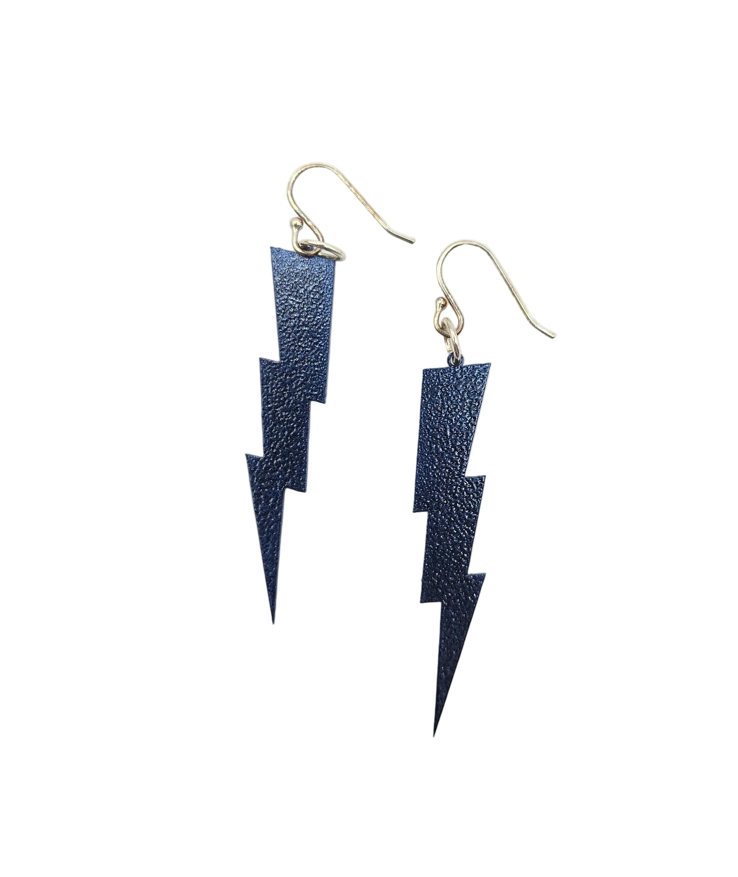 Single Lightning Bolt Earrings - Image 2