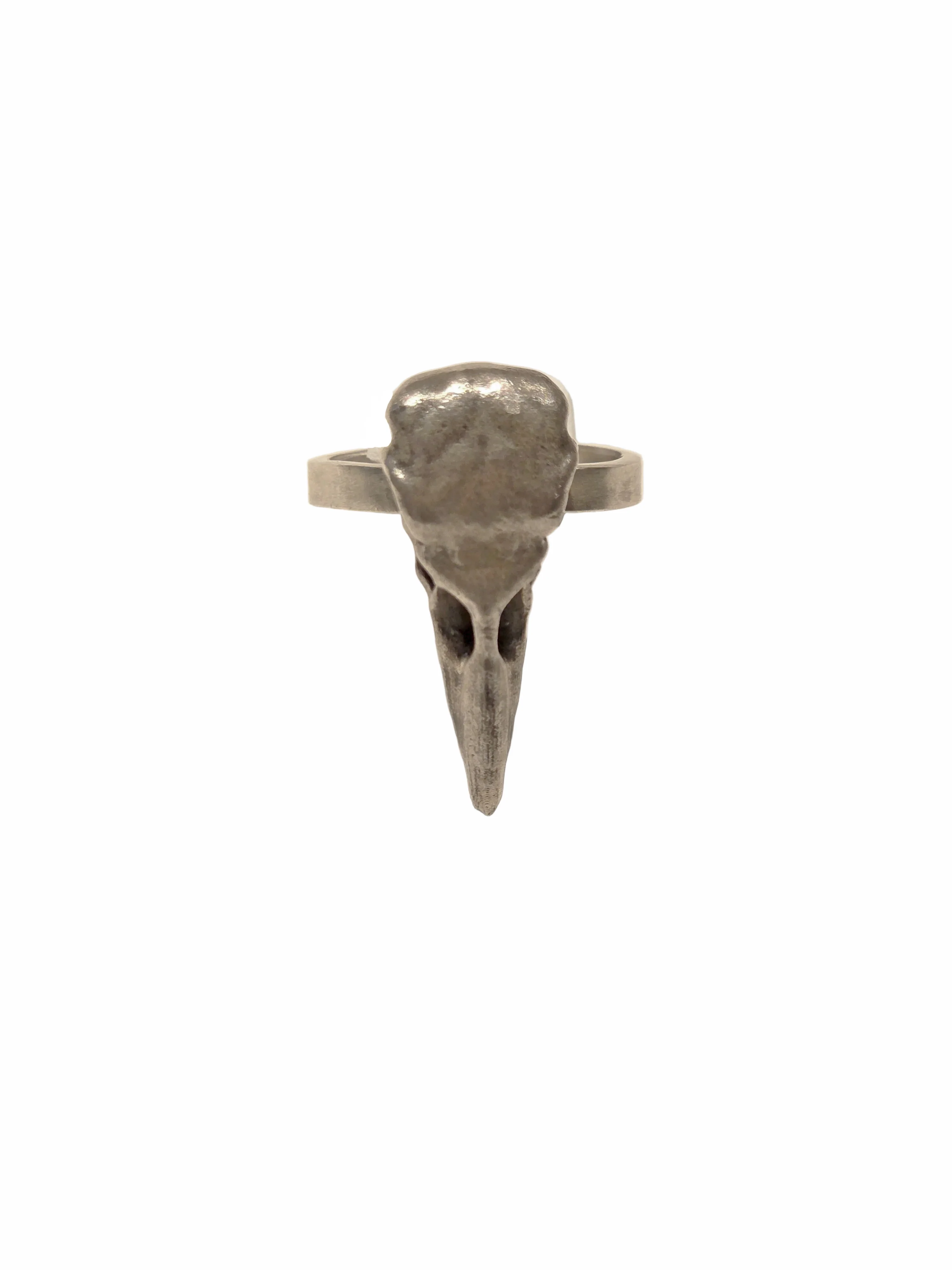 Raven Skull Ring