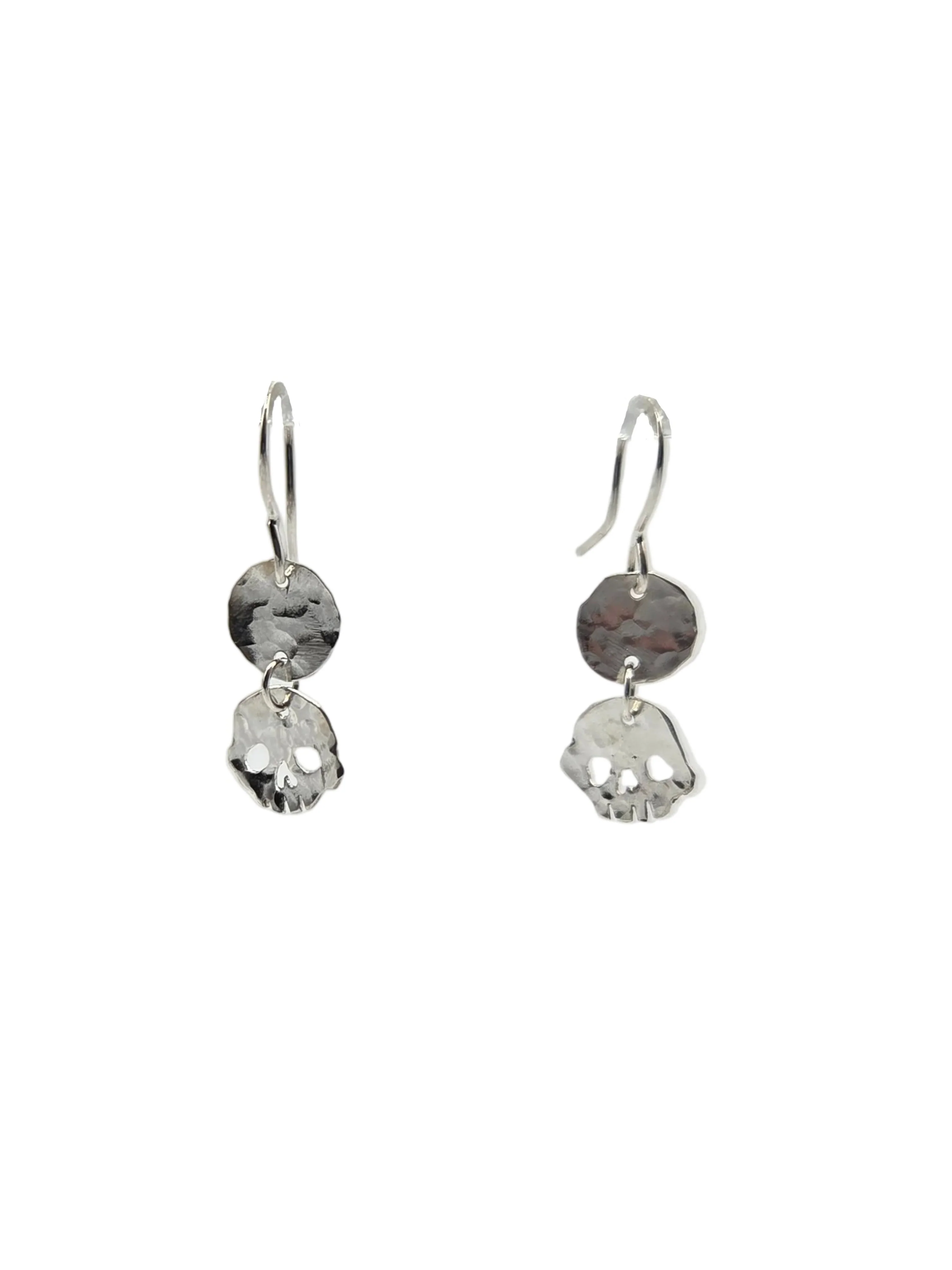 Skull Drop Earrings
