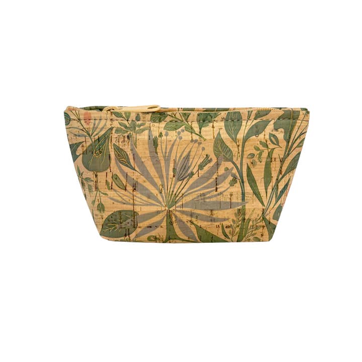 Small Zipper Pouch | Cork | with Colorful Zipper Options - Image 6
