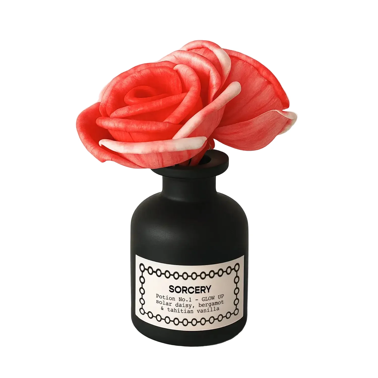 Sorcery 4oz Reed Diffuser - Color-Changing Flowers: Glow Up