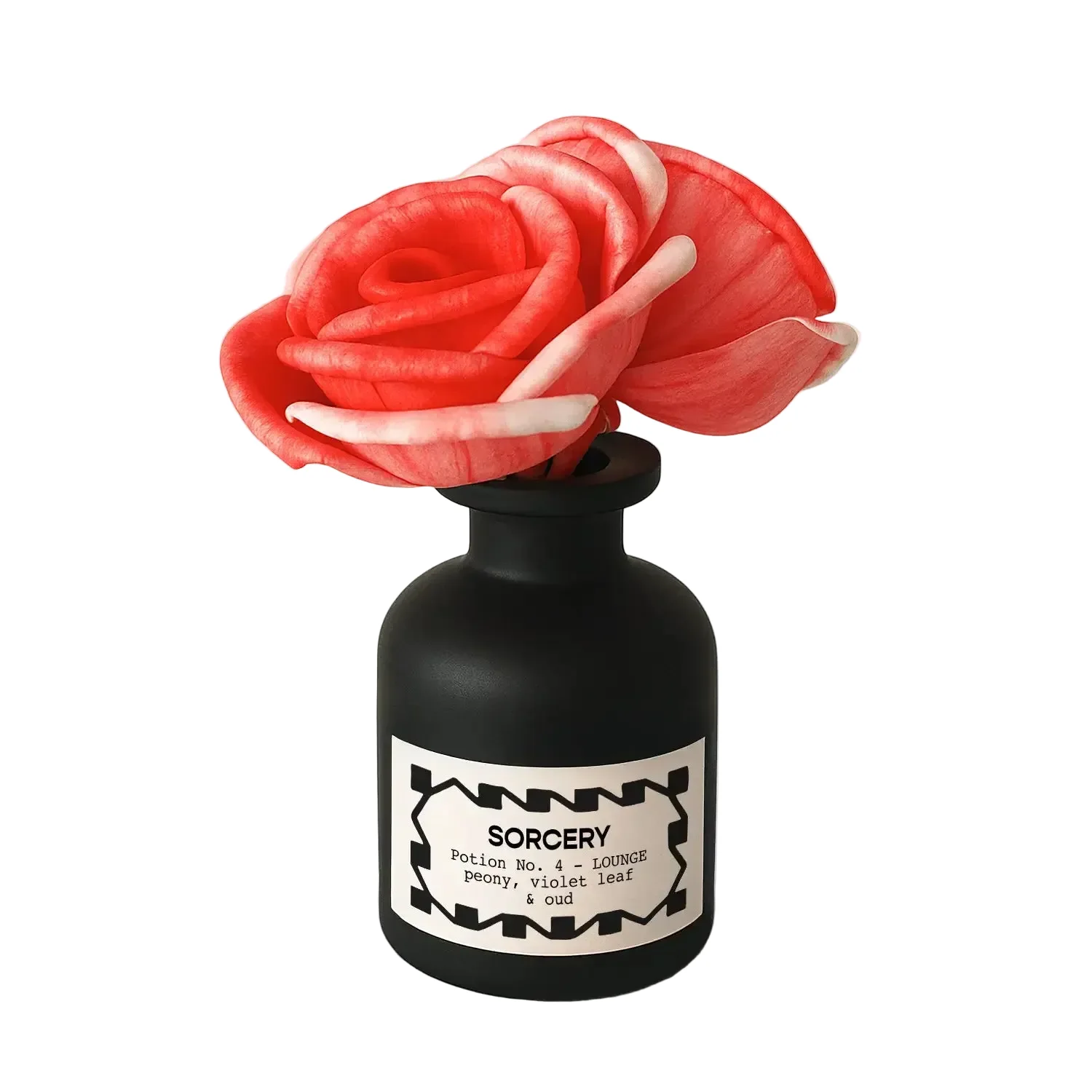 Sorcery 4oz Reed Diffuser - Color-Changing Flowers: Lounge