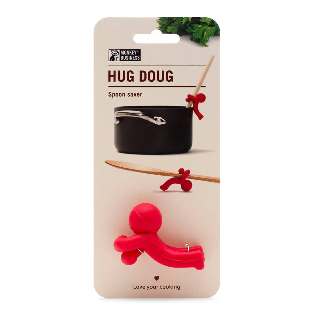 Spoon Saver & Steam Releaser Silicone Figurine | Hug Doug