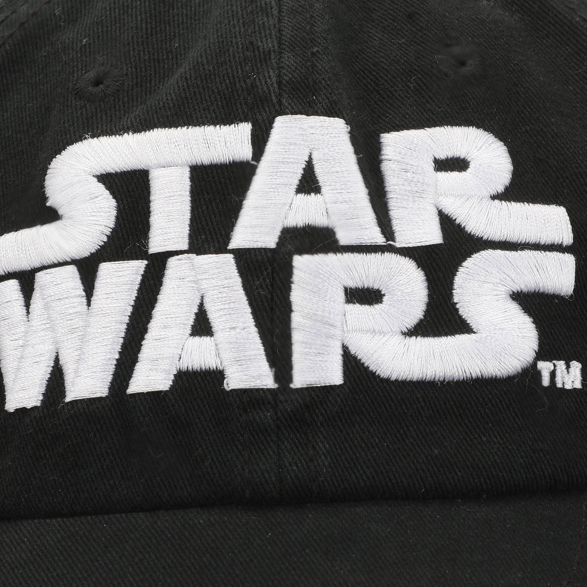 Star Wars Classic Logo Unstructured Baseball Hat - Image 3