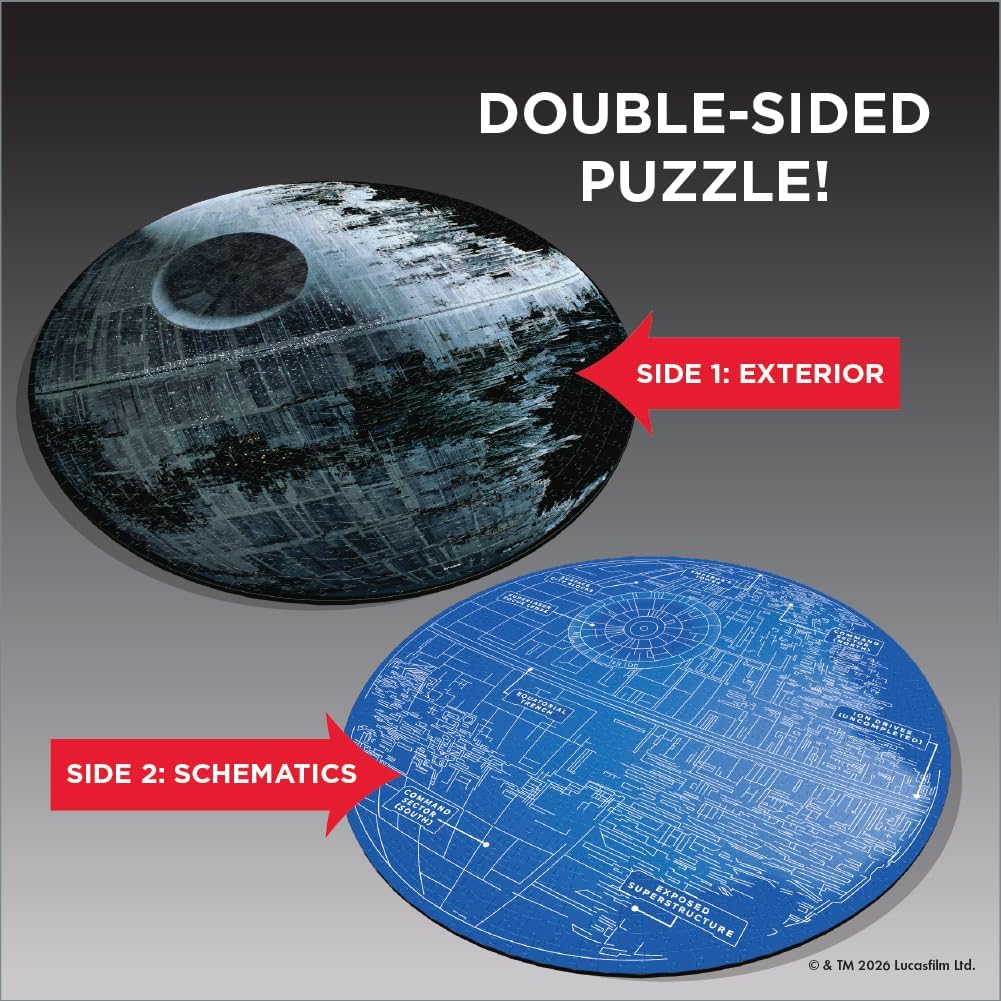 Star Wars Death Star Jigsaw Puzzle and Trivia - Image 2