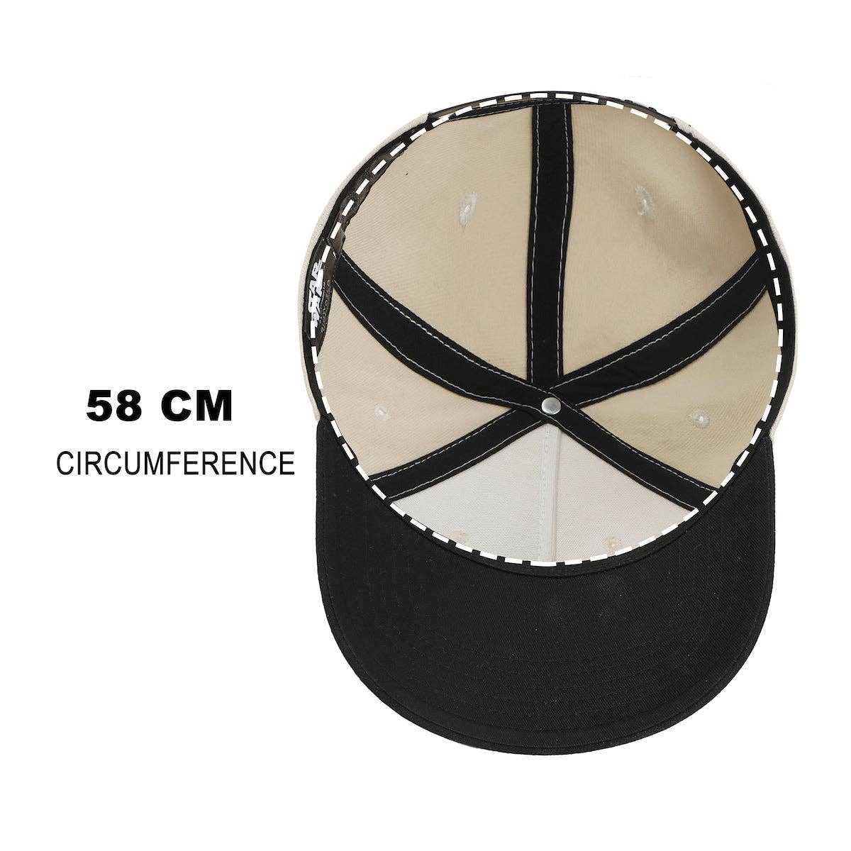 Star Wars Empire Men's White & Black A-Frame Snapback Hat - Image 6
