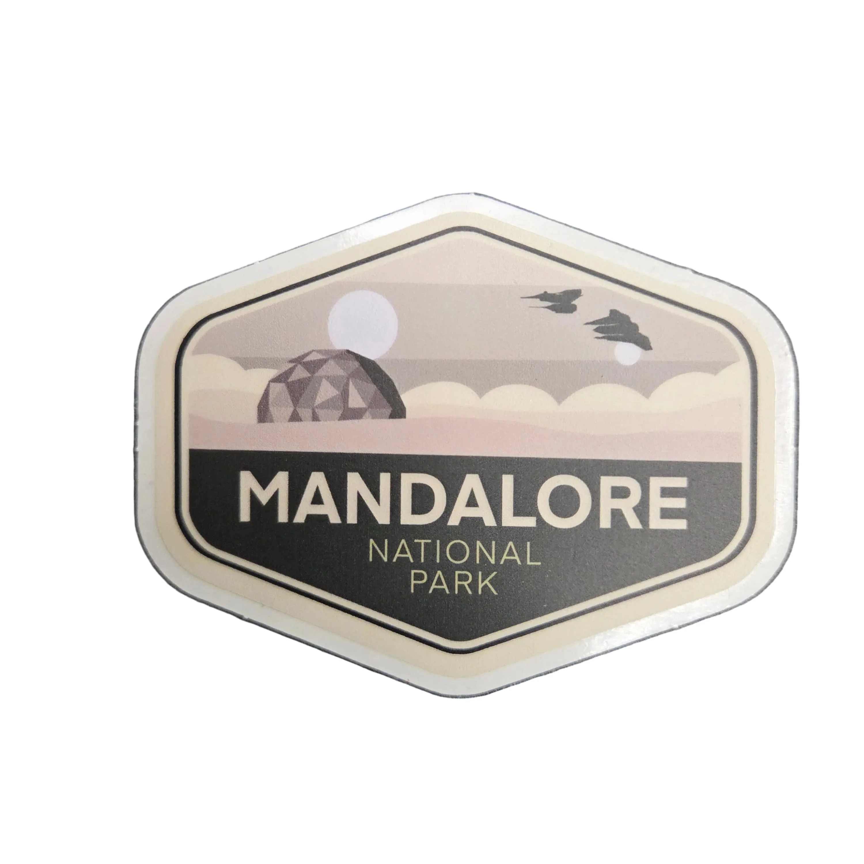 Star Wars National Park, Mandalore, Vinyl Sticker