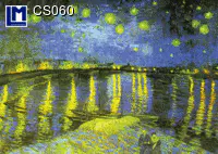 Vincent van Gogh-Starry Night Over the Rhone Postcard - Image 2