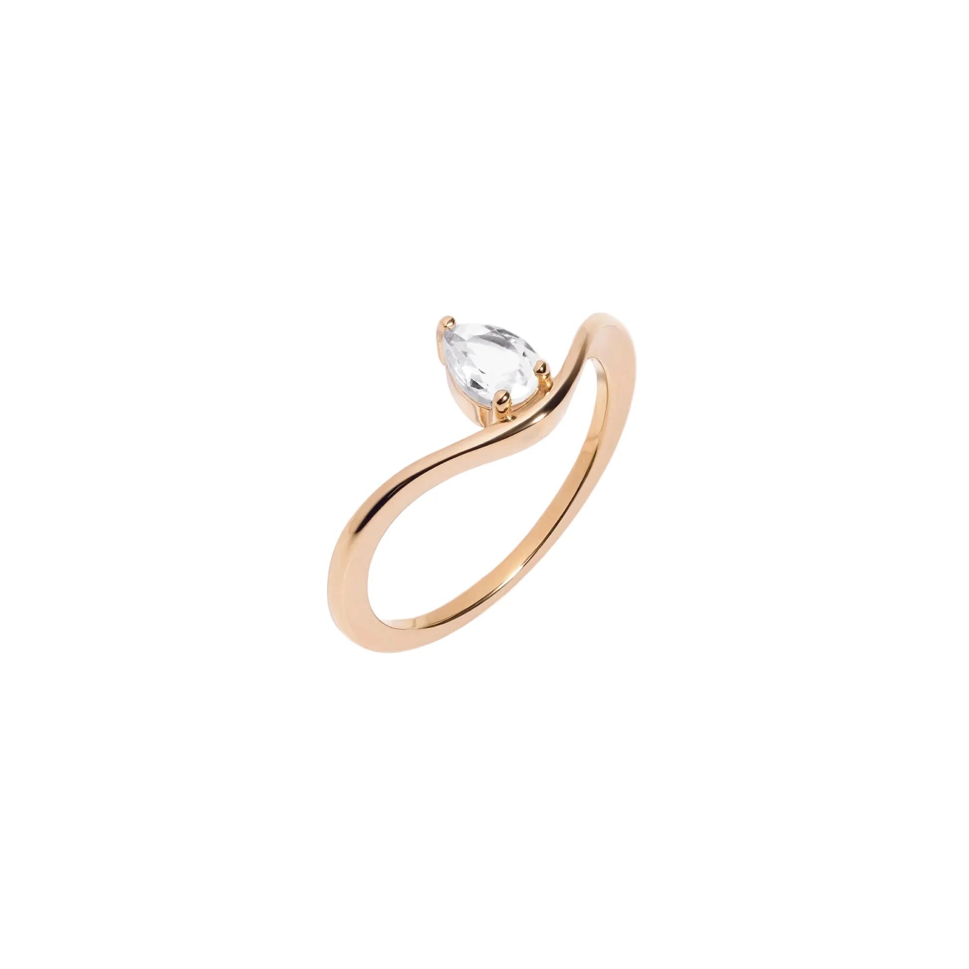 Stay A While White Topaz Ring - Image 2