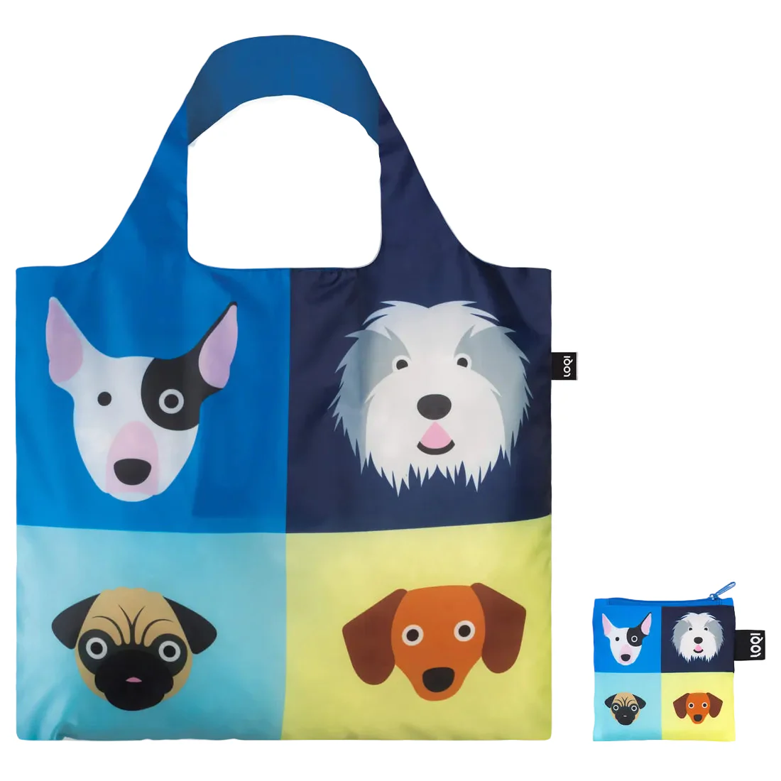 STEPHEN CHEETHAM Dogs Recycled LOQI Bag - Image 2