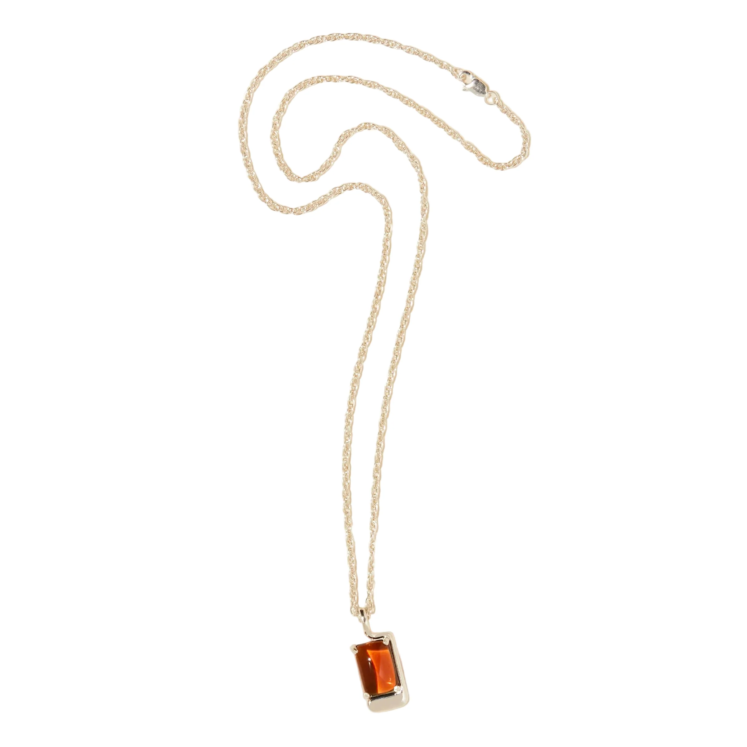 Foster Brown & Silver Necklace - Image 2