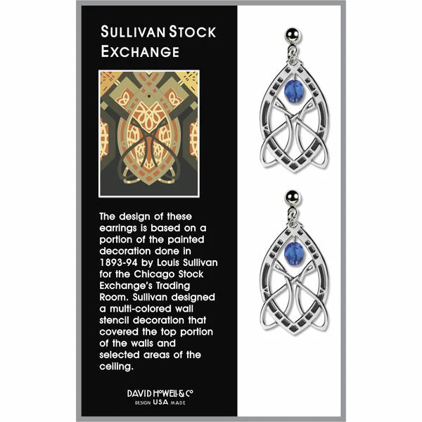 Sullivan Stock Exchange Earrings - Image 2
