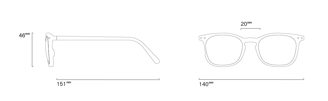 #E Series Tortoise Polarized IZIPIZI Sunglasses - Image 4