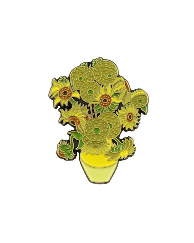 Sunflowers Enamel Pin