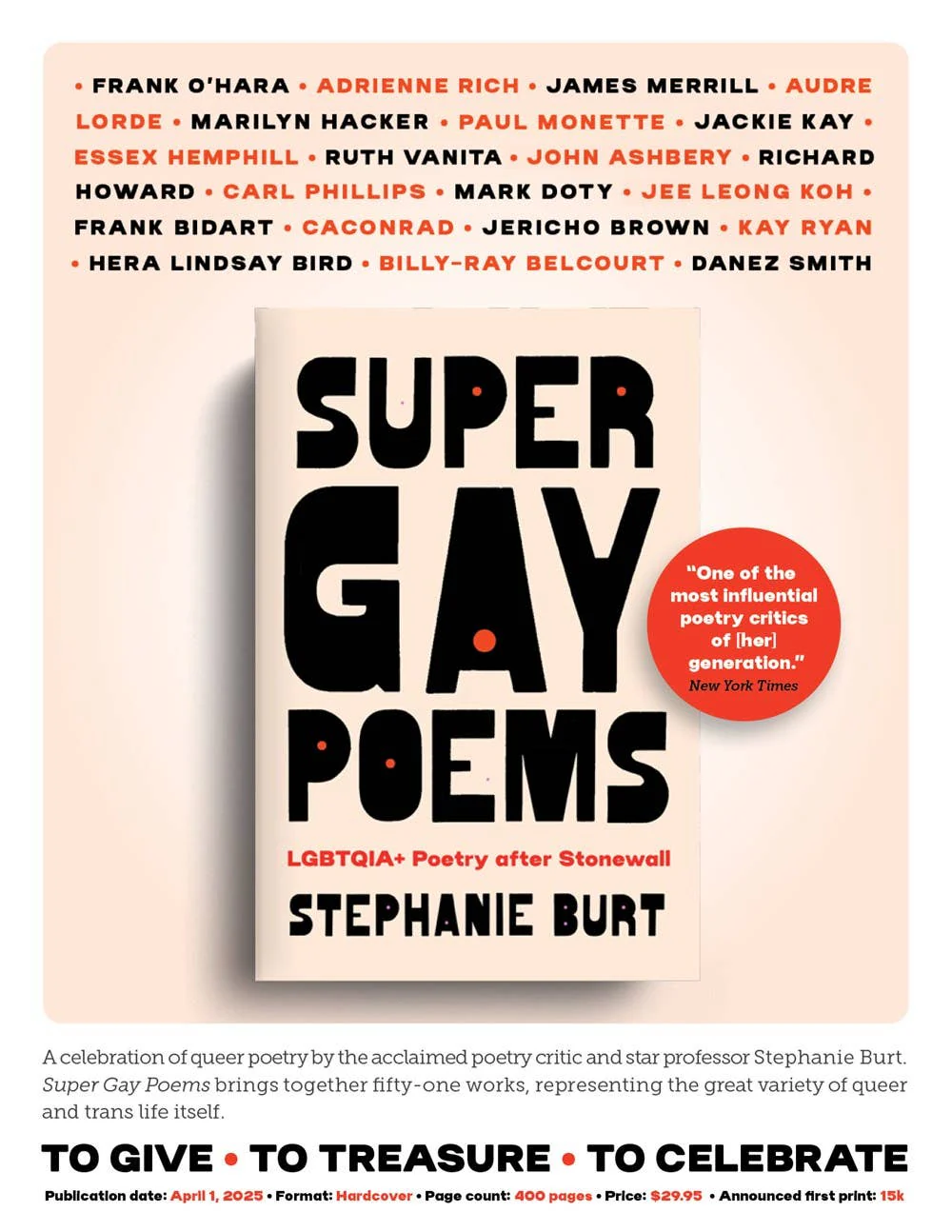 Super Gay Poems: LGBTQIA+ Poetry After Stonewall - Image 3