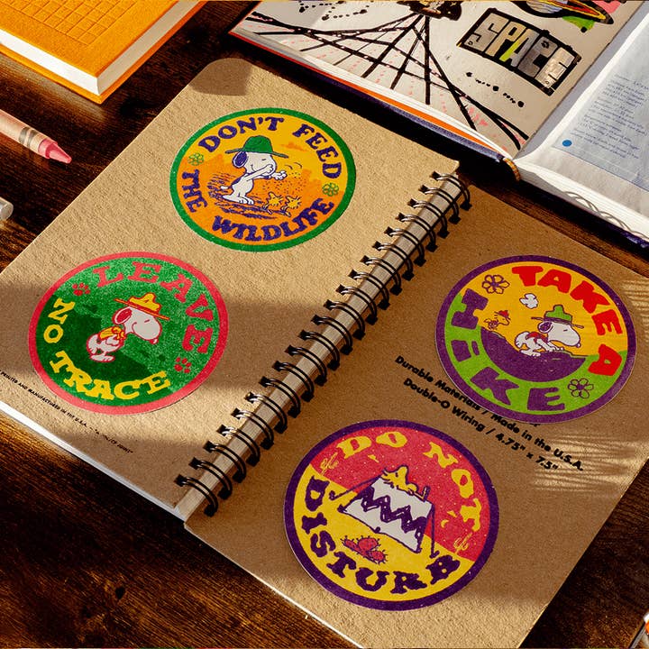 Take a Hike with Snoopy Indivdual Sticker - Image 2
