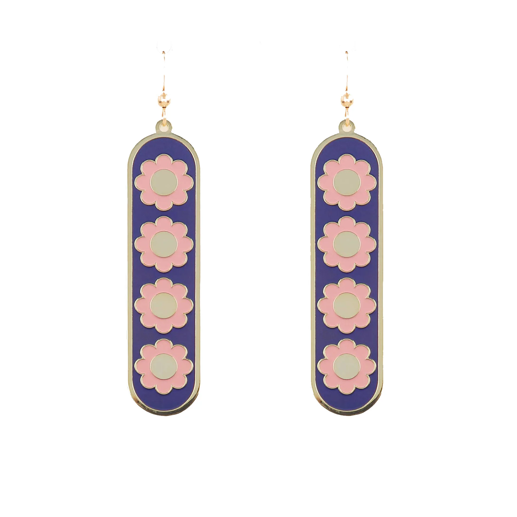 Tall Daisy Chain Earrings