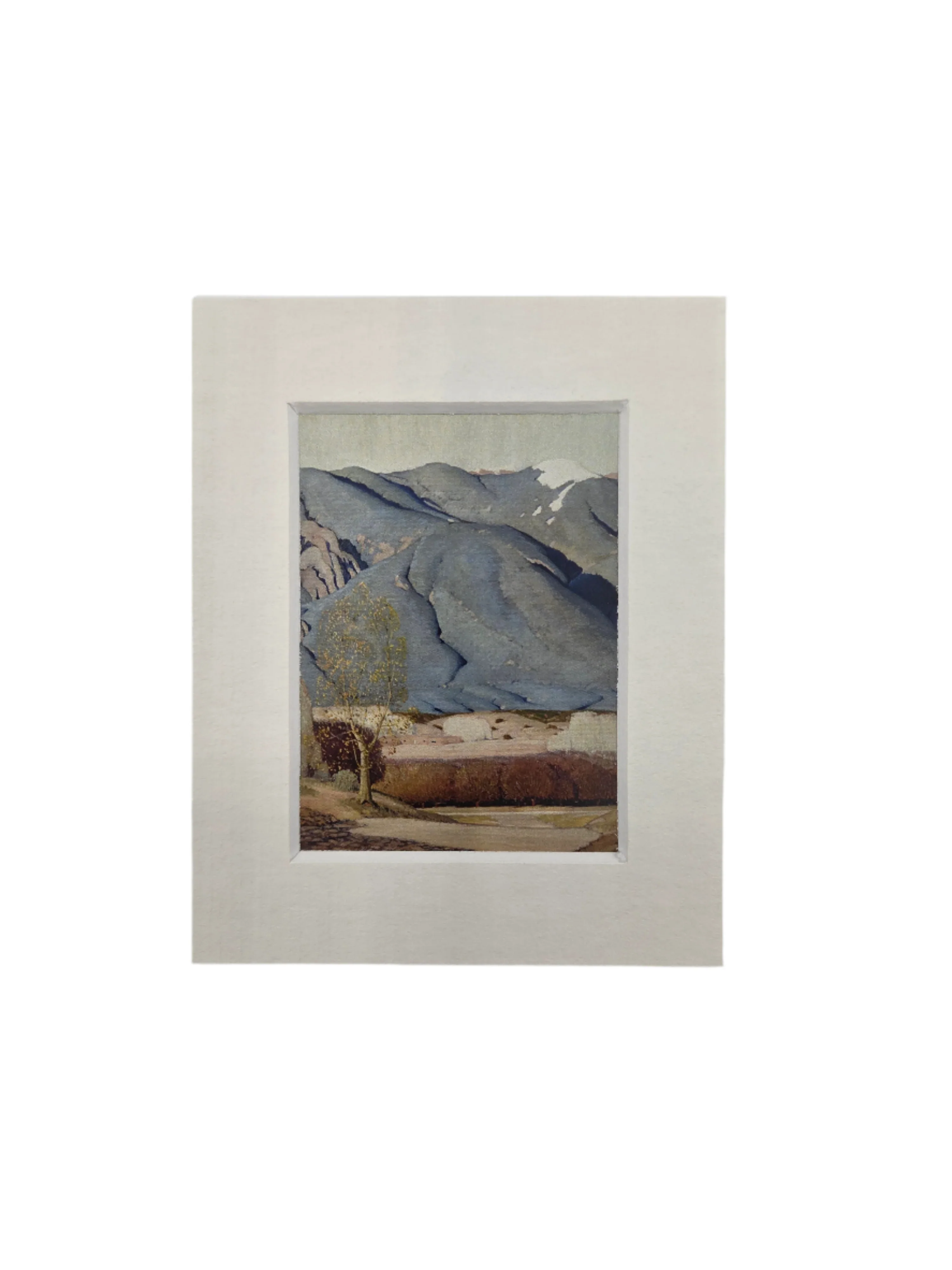 Taos, New Mexico by Victor Higgins Single Mount Magnet