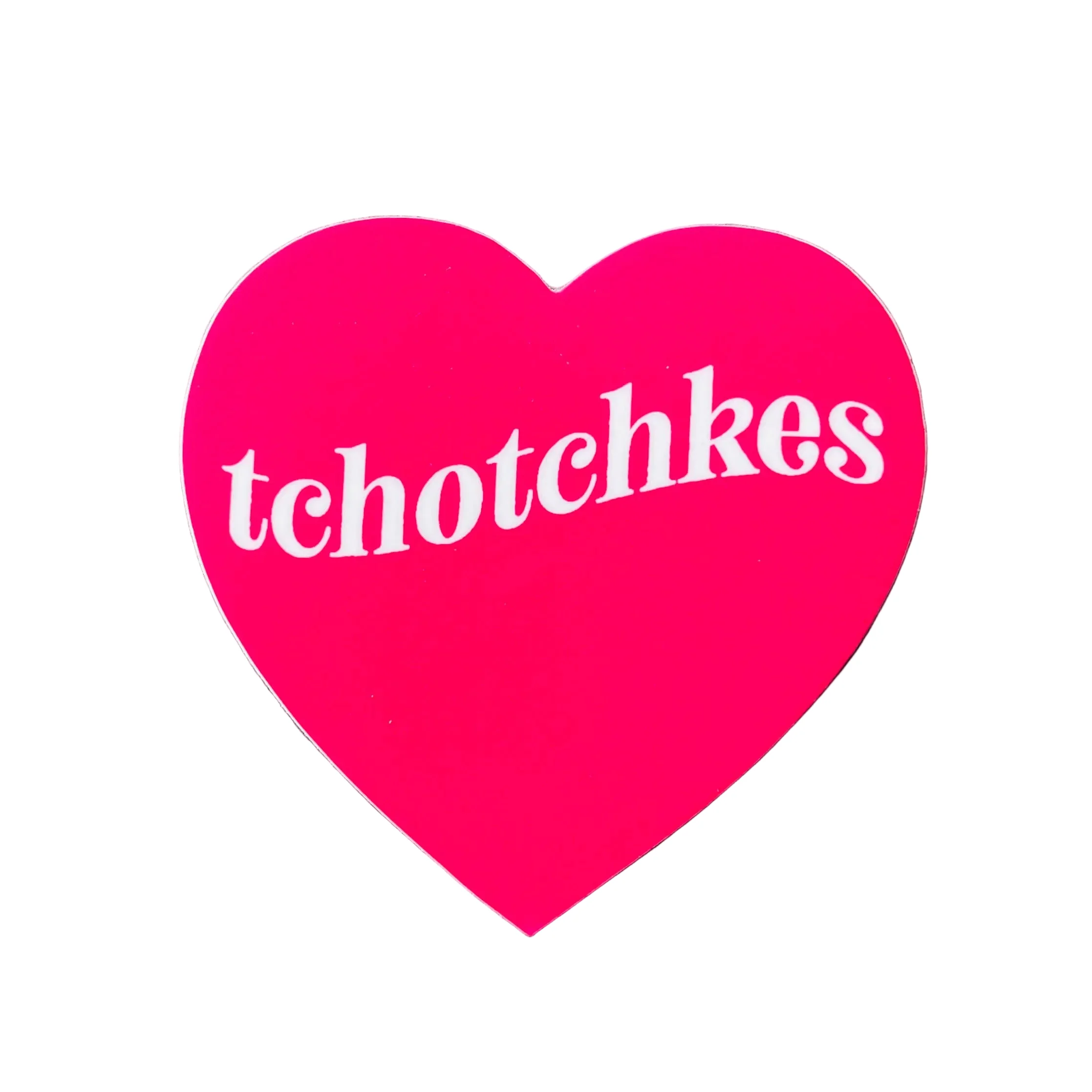 Tchotchkes Heart Sticker