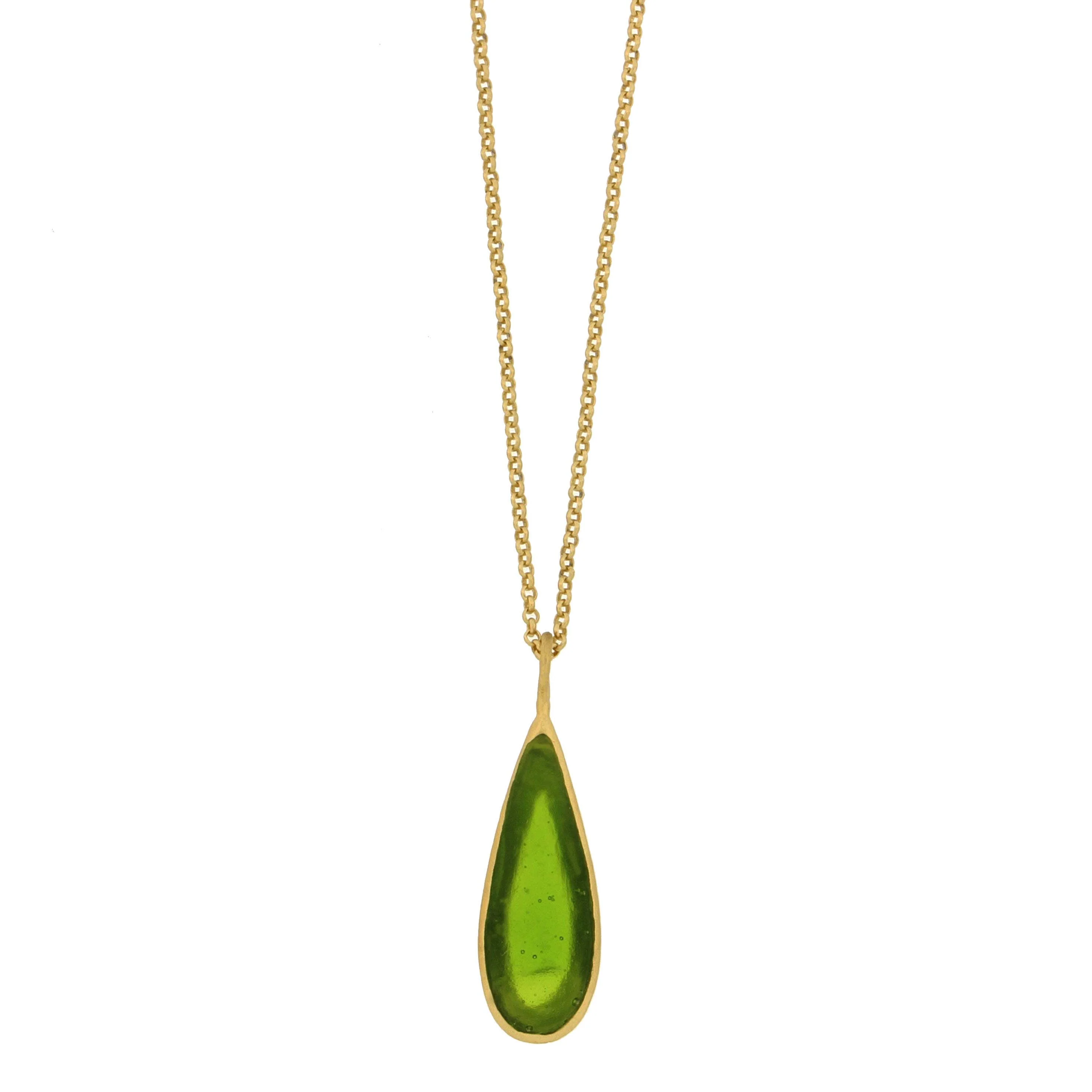 Tear Drop Bubbles Pendant